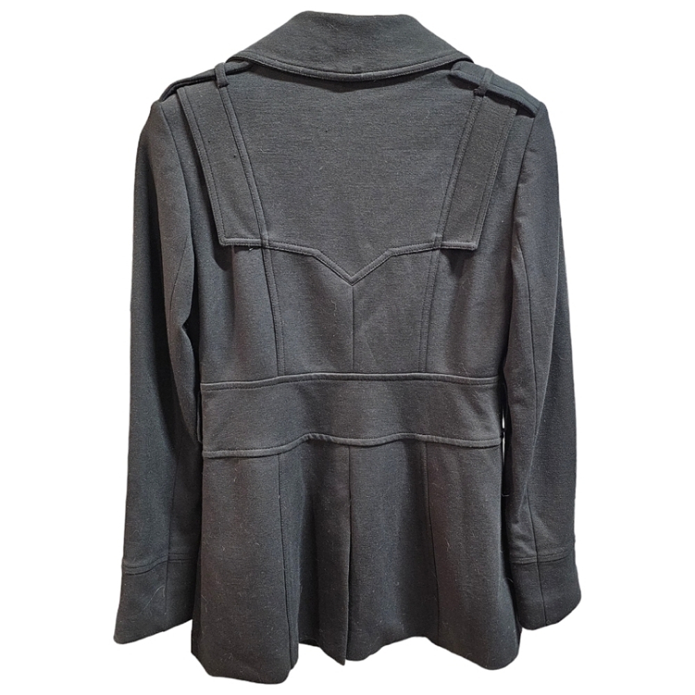 Cach Contour Collection Black Button Front Jacket… - image 5